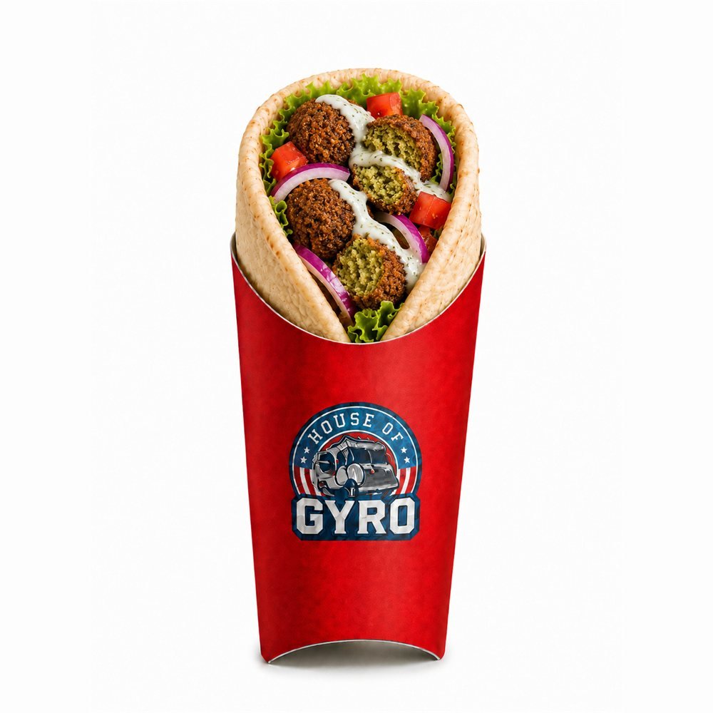 Falafel Gyro Wrap
